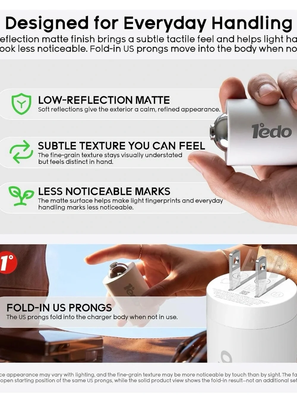 30W USB-C Fast Wall Charger - White
